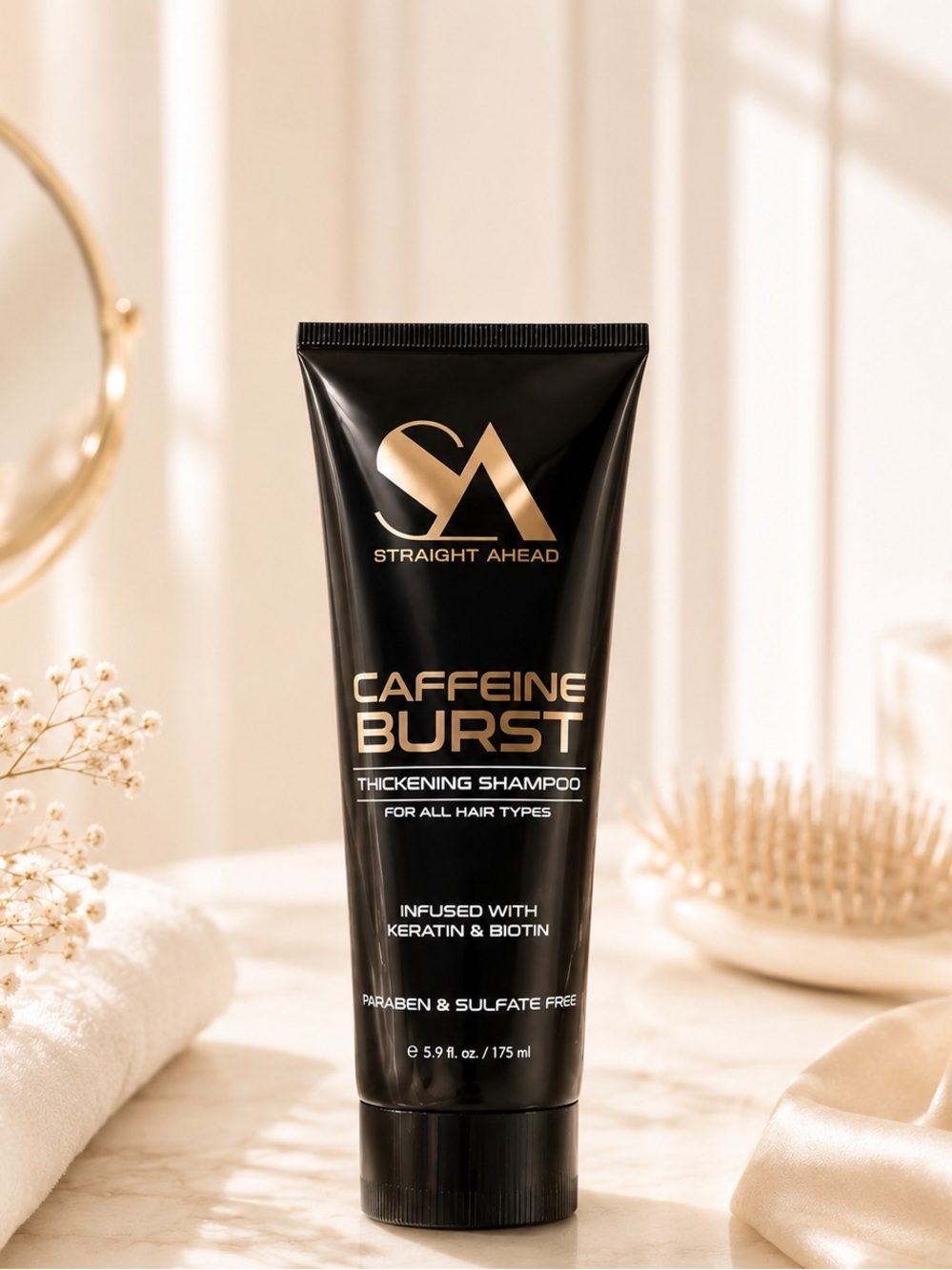S.A Caffeine Burst Thickening Shampoo